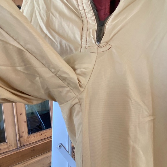 Vintage Emmegi ski pants dark orange w/ yellow lining, size 36/3 (XS/S) - Picture 14 of 14